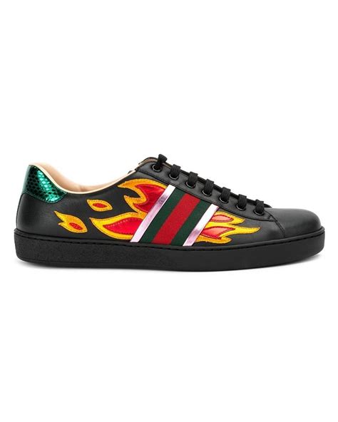 gucci shoes with flames|gucci loafers for men.